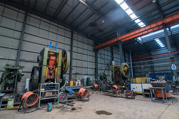 忻州网架配件-锥头加工车间